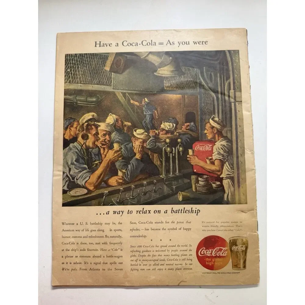 Boys’ Life Feb 1944 WWII Boy Scouts Coca-Cola RC Cola Magazine